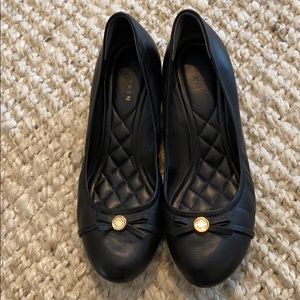 Black Cole Haan wedges